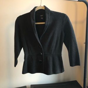Alfani peplum cardigan